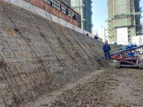 海阳建筑边坡支护