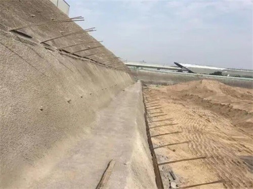 海阳河道边坡加固